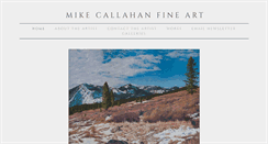 Desktop Screenshot of mikecallahanart.com